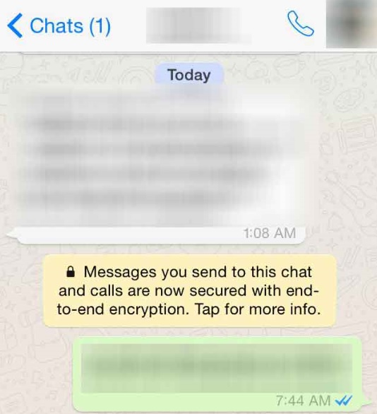 chiffrement whatsapp