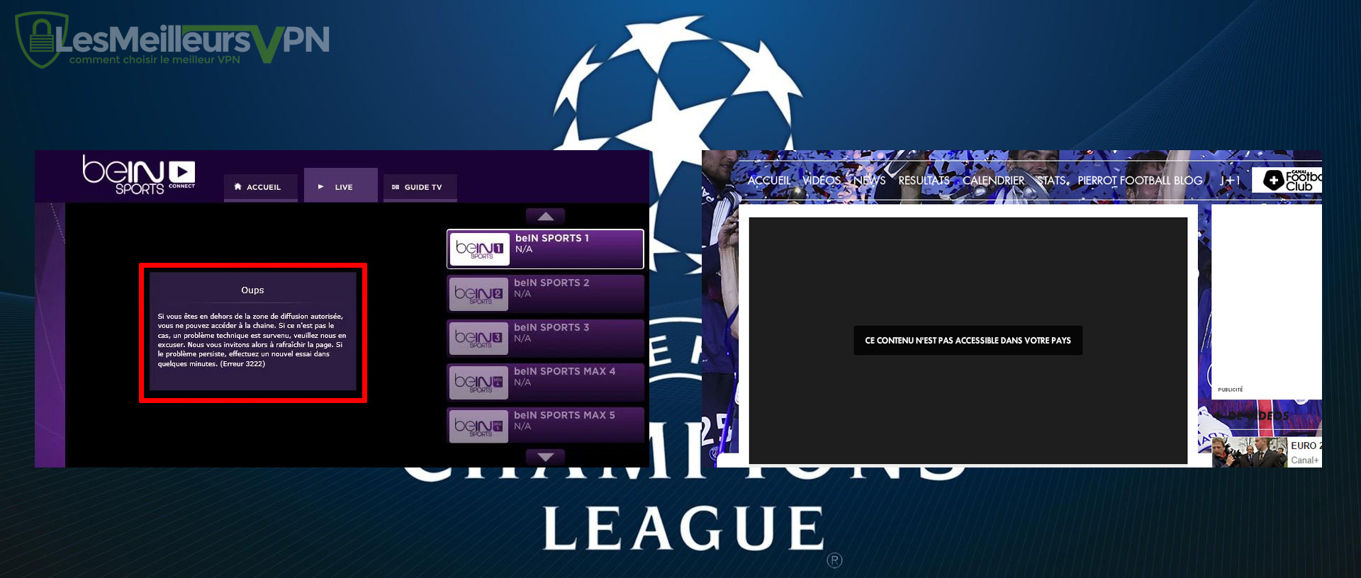 Comment Regarder Bein Sport Sans Payer Comment regarder la ligue des champions en streaming