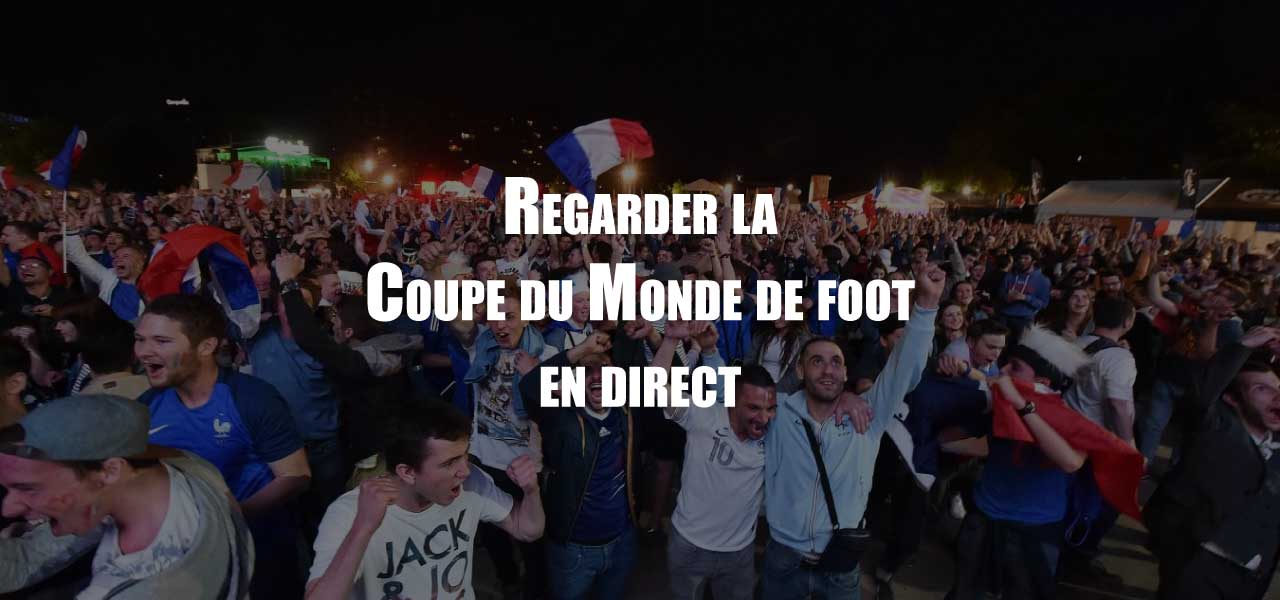 coupe du monde en direct