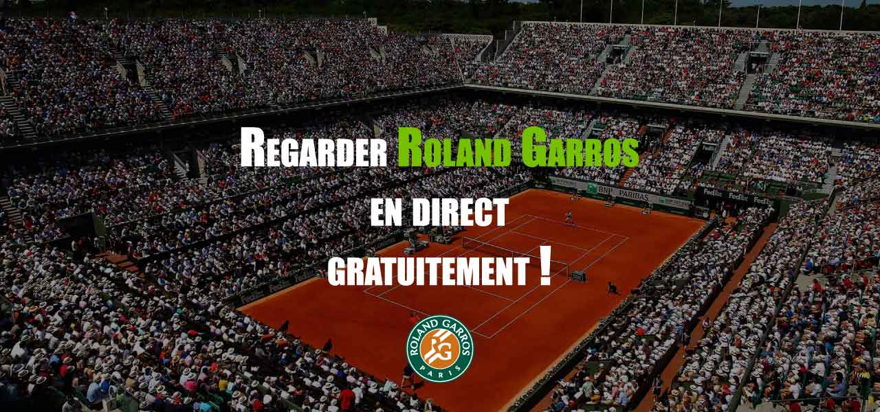 roland garros depuis l'etranger