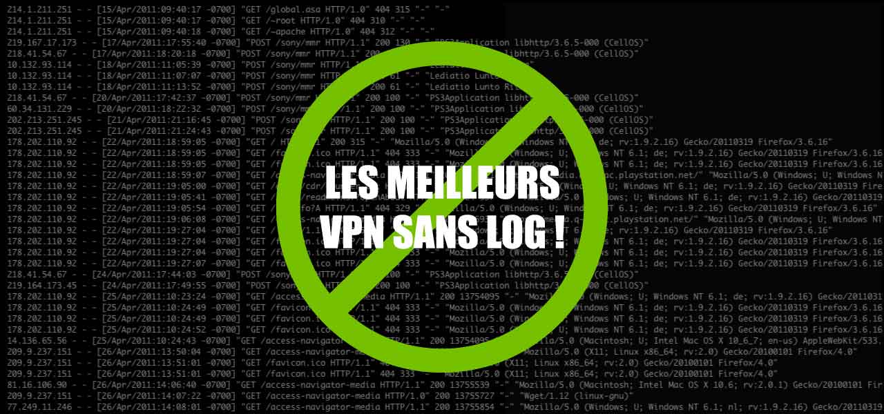 meilleur vpn sans log