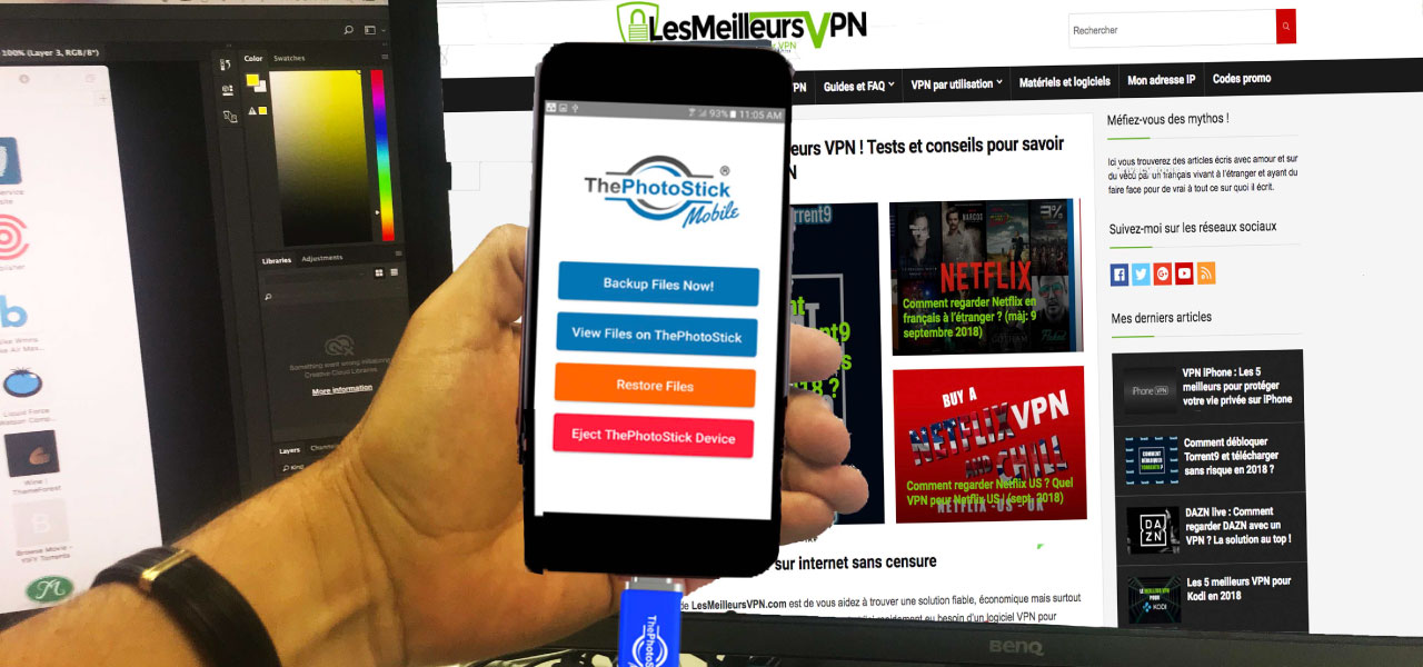 avis thephotostick mobile