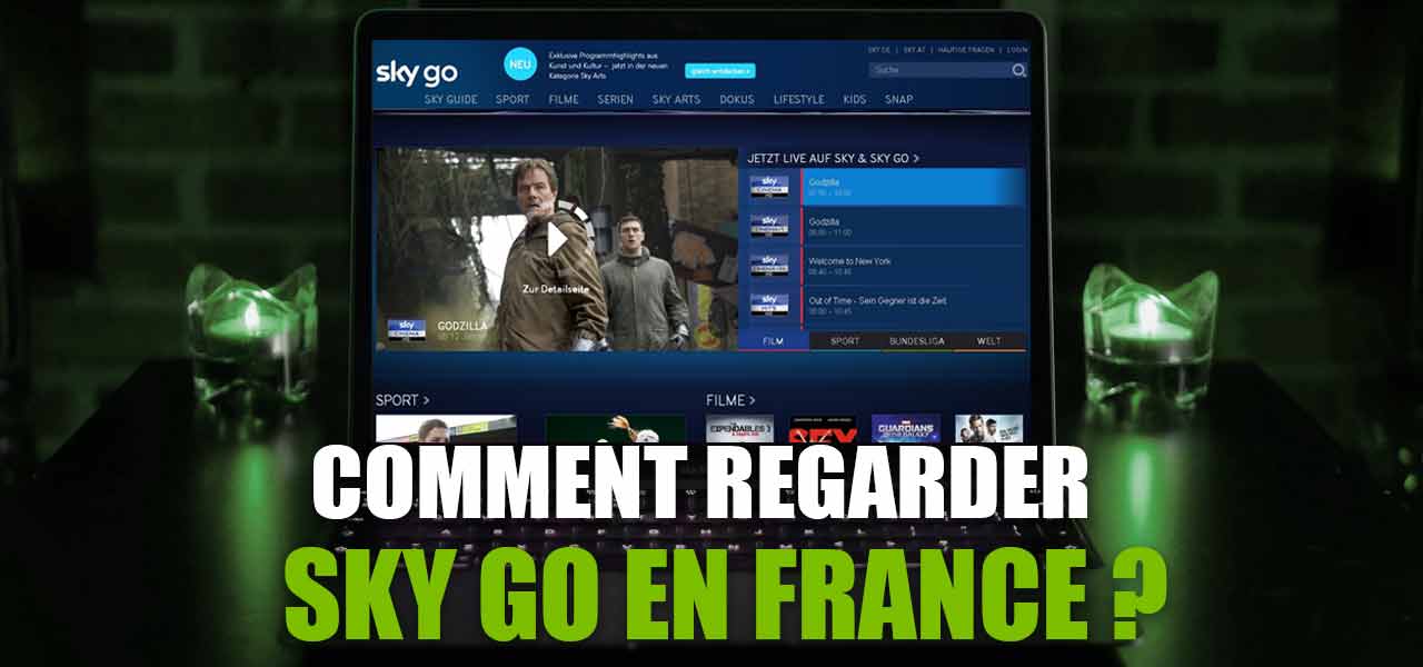 regarder sky tv france avec un vpn