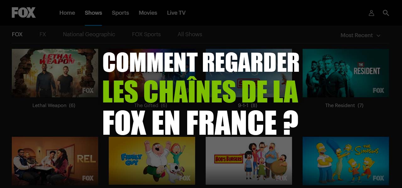 regarder fox tv direct en france